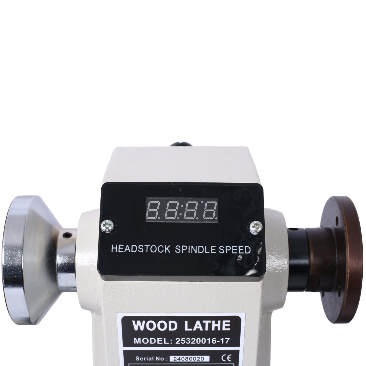 Máquina de sobremesa de torno de madera de 12 "x 18", 3/4 HP, velocidad infinitamente variable, 650-3800 RPM para torneado de madera