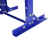 Hydraulic 12 Ton H-Frame Garage Floor Adjustable Shop Press na may Plate Blue