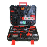 238Pcs Hand Tool Box na may Toolset Black