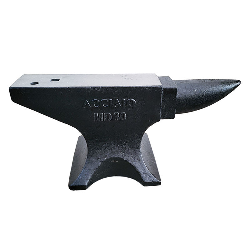 Single Horn Anvil 66Lbs Cast Steel Blacksmith for Sale Forge Tools and Equipment Rugged Round Jewelers Metalsmith Tool