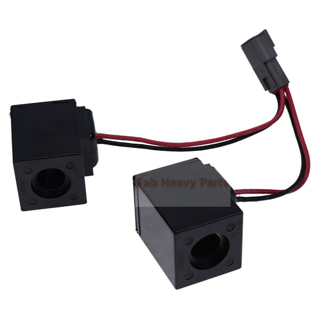 Conector de válvula solenoide CA0146635 compatible con retroexcavadora Komatsu WB140-2N ​​WB150-2N WB91R-2 WB93R-2