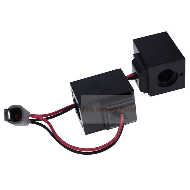 Conector de válvula solenoide CA0146635 compatible con retroexcavadora Komatsu WB140-2N ​​WB150-2N WB91R-2 WB93R-2