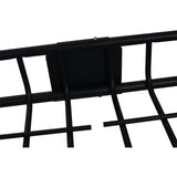 Rooftop Cargo Carrier BasketMotoring Roof RackTop Mount Rack 64 150 lbs Capacity Steel--Black