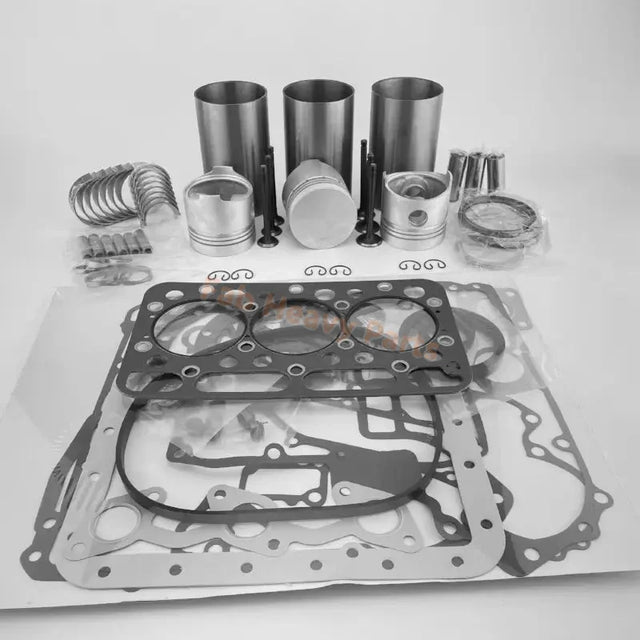 Overhaul Rebuild Kit Kubota D1402 D1402BA D1402 IDI Engine Mustang 342 Skid Steer Loader Angkop sa Bobcat 225