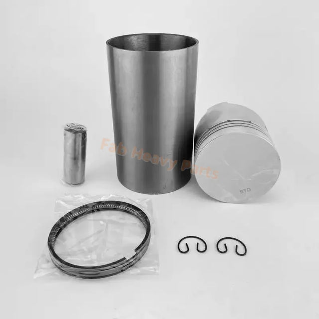 Piston at Liner para sa Kubota D1402 D1402BA D1402 IDI Engine Mustang 342 Skid Steer Loader Kasya sa Bobcat 225