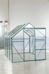 6 x 8 FT Outdoor Patio Greenhouse Green