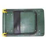 Carro de mano con plataforma plegable, 440 lbs. Capacidad--verde