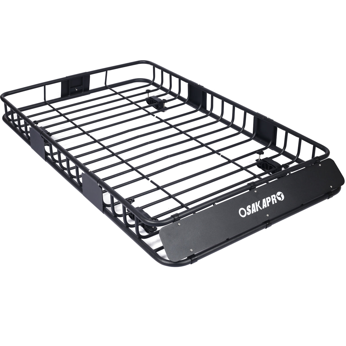 Rooftop Cargo Carrier BasketMotoring Roof RackTop Mount Rack 64 150 lbs Capacity Steel--Itim