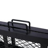 80" stalen laadbrug 500LBS capaciteit draagbare motorfiets opvouwbare ATV voor pick-up truck zwart pakket van 1