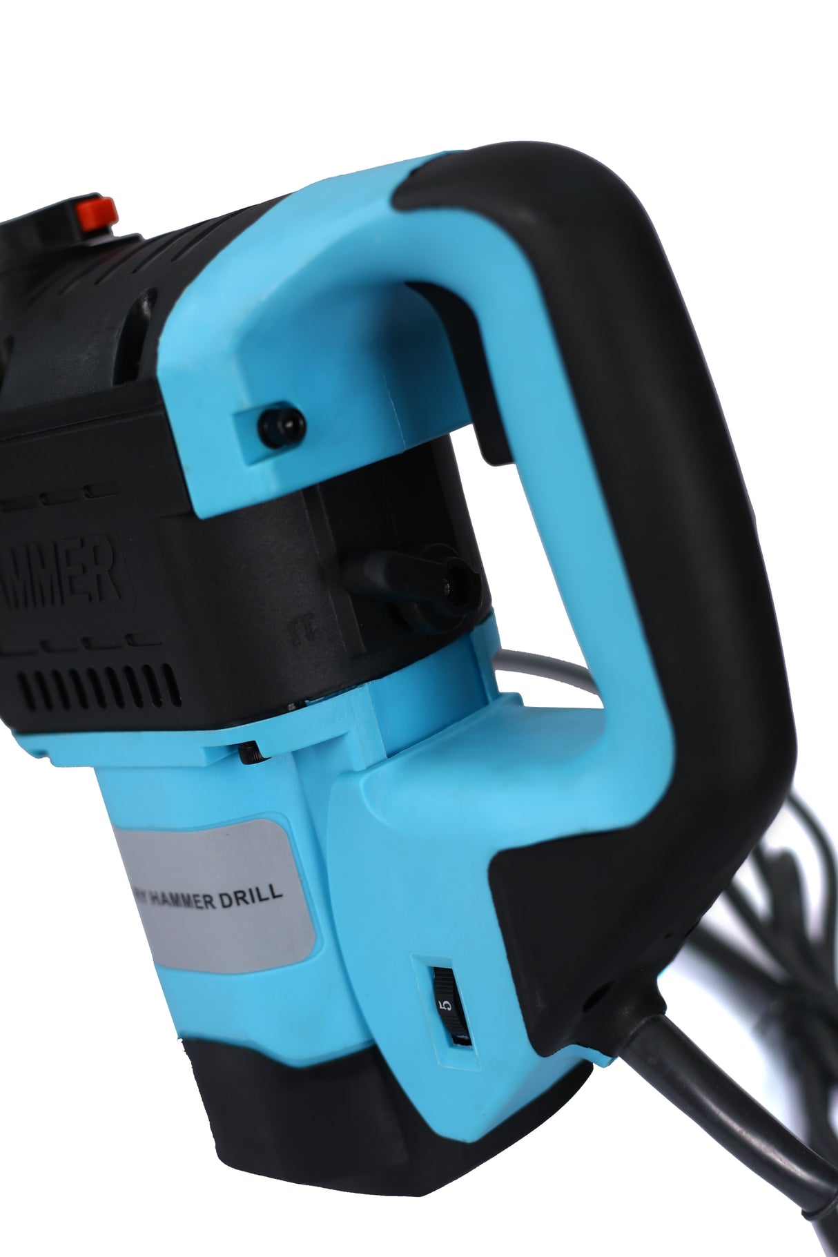 Bohrhammer 1100 W 1-1/2 Zoll SDS Plus Bohrmaschine 3 Funktionen – Blau + Schwarz