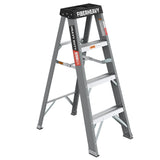 Fiberglass Step Ladder 4-foot 250lbs--Gray