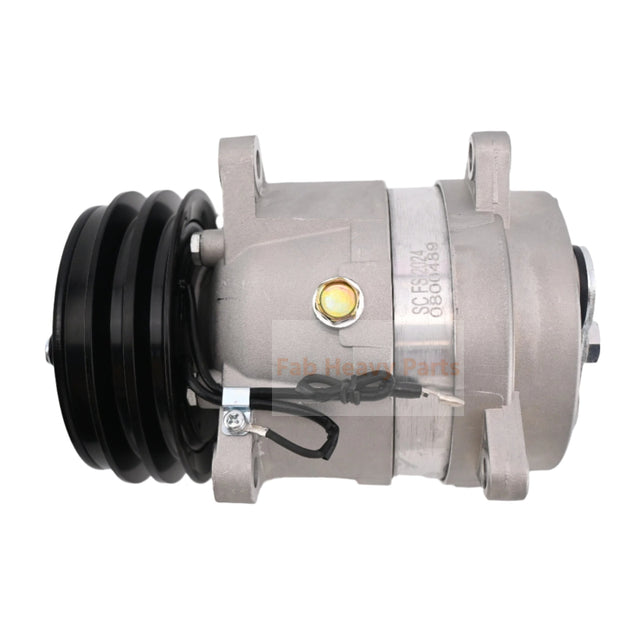 Delphi V5 A/C Compressor 42N-07-11170 Fits for Komatsu Backhoe Loader WB93R-5 WB93R-5E0 WB93R-5E0  WB97R-5 WB97R-5E0 WB97S-5E0 WB93S-5 WB97S-5