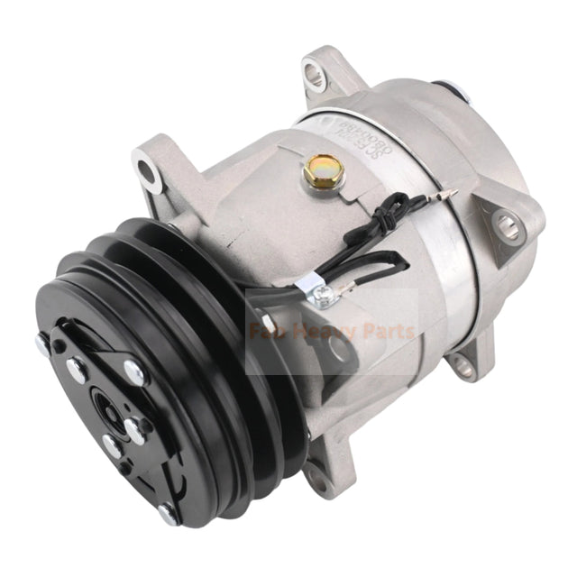 Delphi V5 A/C Compressor 42N-07-11170 Fits for Komatsu Backhoe Loader WB93R-5 WB93R-5E0 WB93R-5E0  WB97R-5 WB97R-5E0 WB97S-5E0 WB93S-5 WB97S-5