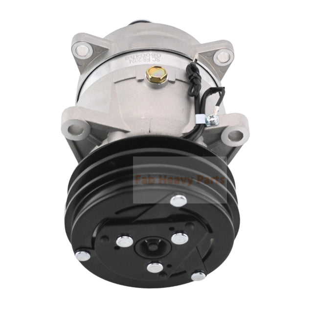 Delphi V5 A/C Compressor 42N-07-11170 Fits for Komatsu Backhoe Loader WB93R-5 WB93R-5E0 WB93R-5E0  WB97R-5 WB97R-5E0 WB97S-5E0 WB93S-5 WB97S-5