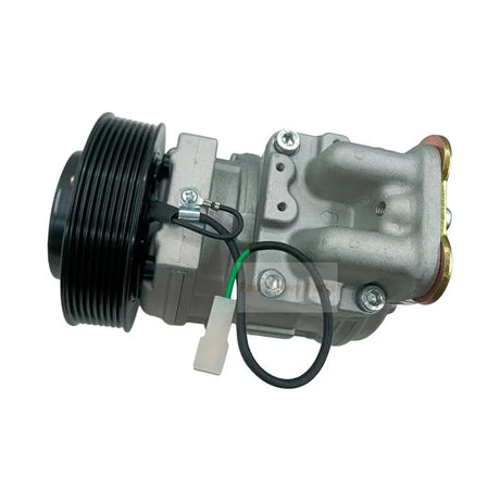 Compresor de aire acondicionado 10PA15C 161-3632 1613632 305-0323 3050323 Se adapta al motor Caterpillar CAT 3176C 3196 3456 Excavadora 345B 345BL 365B 385B 385BL