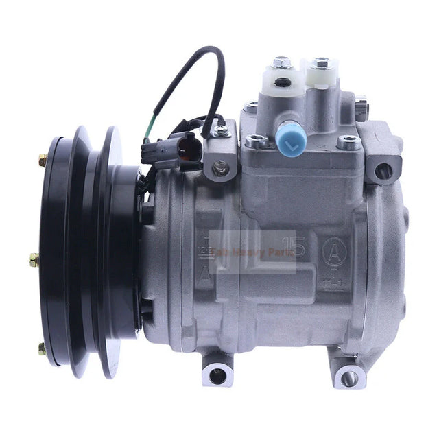 10PA15C A/C Compressor 20Y-979-8130 Past voor Komatsu PC1800-6 WA380-DZ-3 D41E-6 D41P-6 D41PF-6 D61E-12 D61EX-12 D61PX-12 D68ESS-12