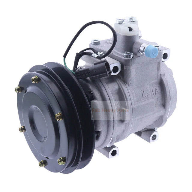 10PA15C A/C Compressor 20Y-979-8130 Fits for Komatsu PC1800-6 WA380-DZ-3 D41E-6 D41P-6 D41PF-6 D61E-12 D61EX-12 D61PX-12 D68ESS-12