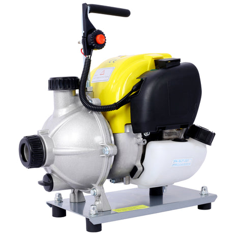 38CC 4-Stroke Gasoline 1.5Inch Portable Gas-Powered Commercial Engine Water Pump para sa Flood Landscaping o Gardening Irrigation 8500r/min