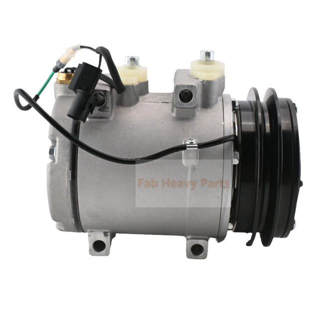 DKV14C A/C Compressor 11N6-90040 Fits for Hyundai HL730-7 HL730TM-7 HL740-3 HL740-7 HL740TM-7 HL757-7 Fits CASE 1221E Wheel Loader