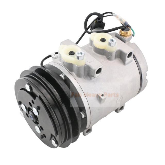 DKV14C A/C Compressor 11N6-90040 Fits for Hyundai HL730-7 HL730TM-7 HL740-3 HL740-7 HL740TM-7 HL757-7 Fits CASE 1221E Wheel Loader