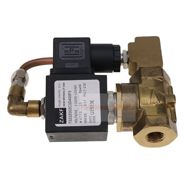 Drain Solenoid Valve 22410286 Fits for Ingersoll Rand Screw Air Compressor