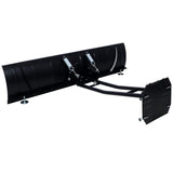 72in Universal ATV/UTV Snow Plow Kit Plow System Steel Blade Complete Mount Package Black