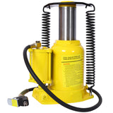 Air Hydraulic Bottle Jack 32 Ton/70550 LBS All Welded 10-16.3 inch Lifting Range Manual Handle and Air Pump for Car Pickup Truck RV Auto Repair Industrial Engineering--Yellow