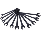 Jumbo Combination Wrench Set Extra Large SAE 1-5/16'' hanggang 2'' Black Oxide na may Pouch na 11 piraso