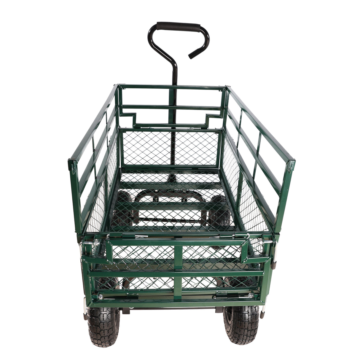 Wagon Cart Garden Trucks Transport Firewood Green