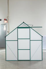 6 x 8 FT Outdoor Patio Greenhouse Green