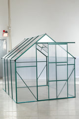 6 x 8 FT Outdoor Patio Greenhouse Green