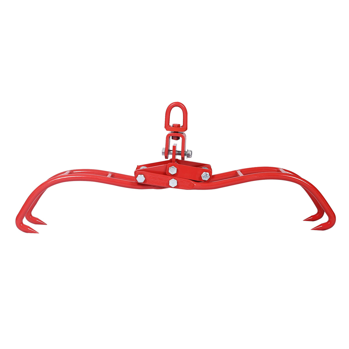 4-klauw houtblokhijstang Grabber 28" rood