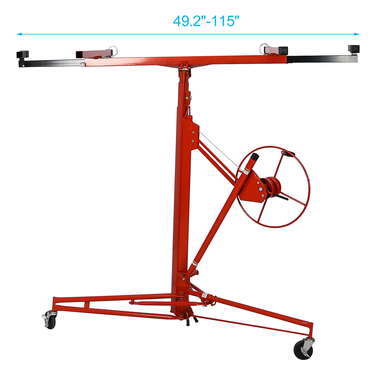 Gipsplaatliftpaneel 11' Hoist Jack Lifter Rood