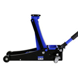 2.5 Ton Low Profile Steel Racing Hydraulic Floor Jack with Dual Pistons Quick Lift Pump Lifting range 3.5"-19.5"