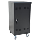 Chariot de chargement mobile et armoire pour 45 appareils pour tablettes et ordinateurs portables