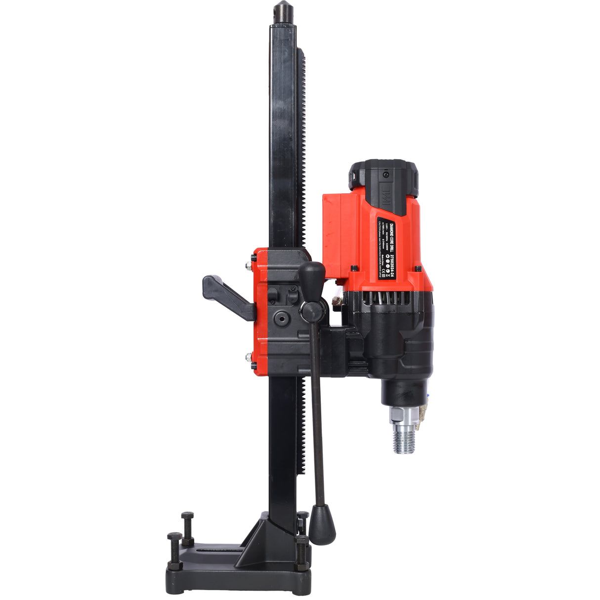 Diamond Core Drilling Machine Wet&Dry Drill Rig with Stand 700RPM Speed 9.4in Diameter for Concrete Brick Block Stone 3200W