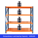 Mga Istante ng Garage Heavy Duty 4400 lbs Garage Storage 4 Levels Adjustable Metal Shelving Units Industrial Utility para sa Commercial Store Tools Gym