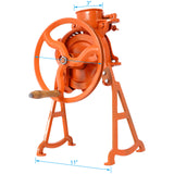 Hand Corn Sheller Heavy Duty Shelling Machine Manual Farm Corn Thresher Remover Tools Hand Sheller with Wooden Handle Cast Iron