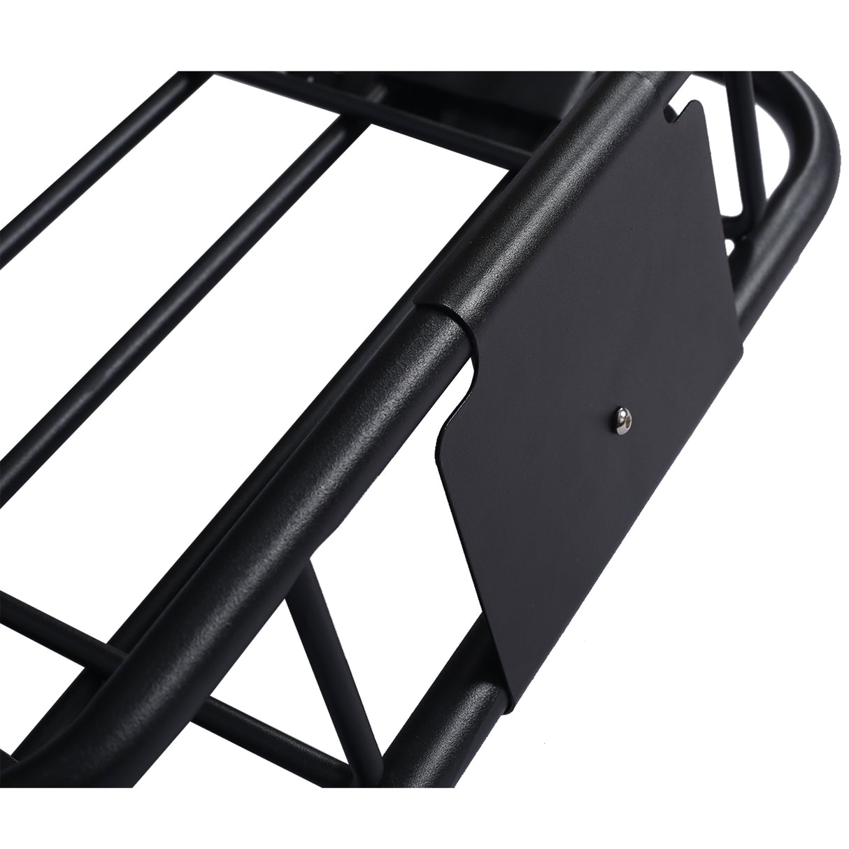 Rooftop Cargo Carrier BasketMotoring Roof RackTop Mount Rack 64 150 lbs Capacity Steel--Black