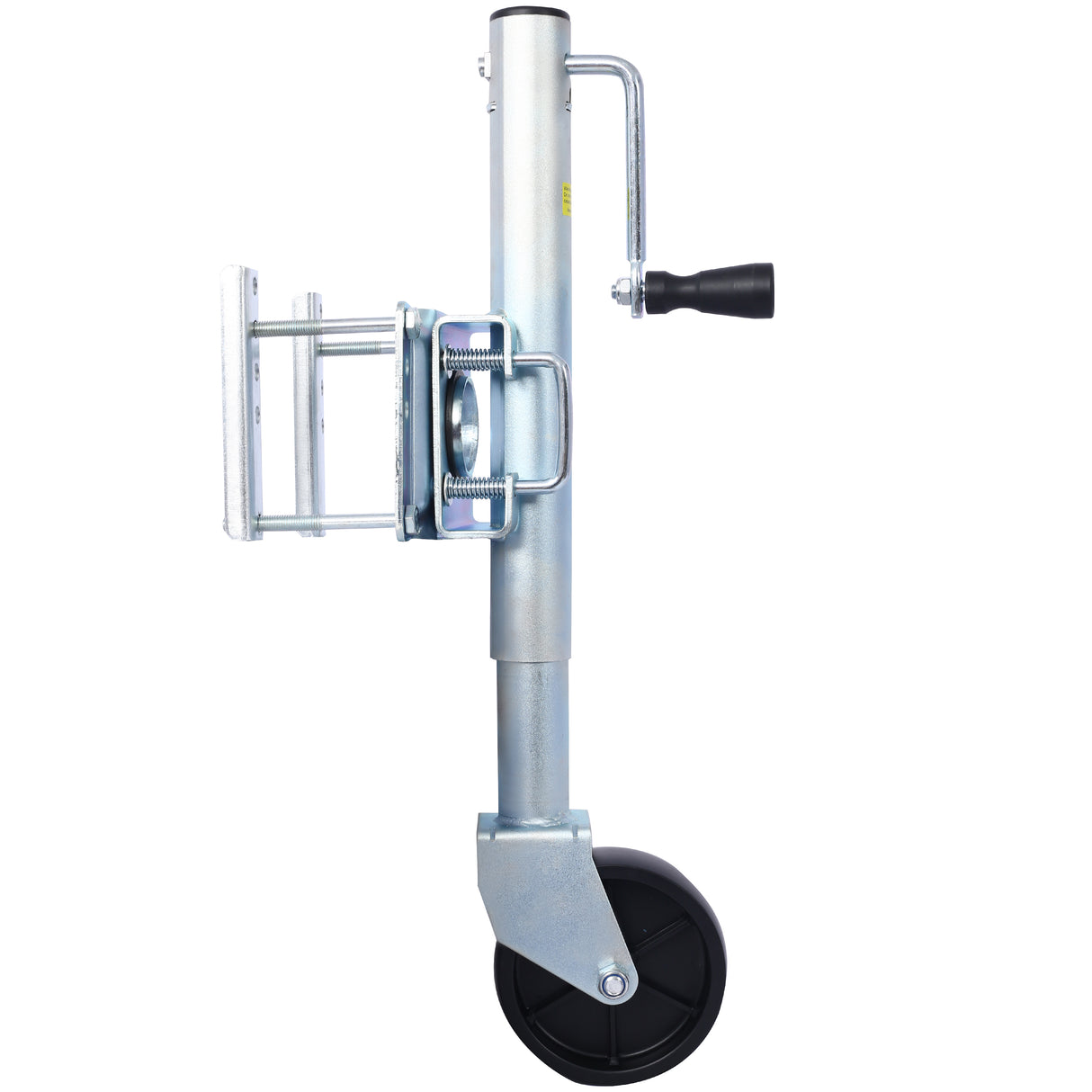 Trailer Jack Boat 32.8 in Bolt-on Tongue Weight Capacity 1000 lb with PP Wheels and Handle for Lifting RV Horse Utility Yacht Trailer