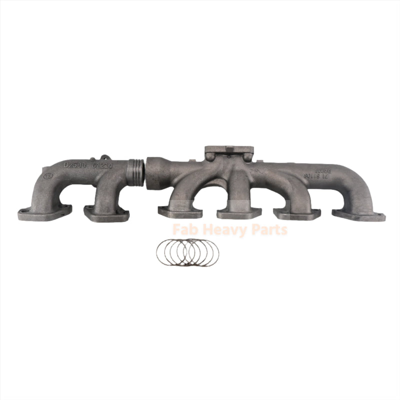 Exhaust Manifold 1141420320 & 1141420280 for Isuzu Engine 6HK1 Hitachi Excavator ZX330-3 ZX350K-3 ZX400LCH-3 ZX400W-3