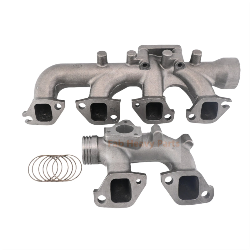 Exhaust Manifold 1141420320 & 1141420280 for Isuzu Engine 6HK1 Hitachi Excavator ZX330-3 ZX350K-3 ZX400LCH-3 ZX400W-3