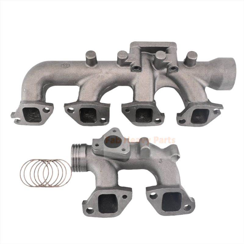 Exhaust Manifold 1141420320 & 1141420280 for Isuzu Engine 6HK1 Hitachi Excavator ZX330-3 ZX350K-3 ZX400LCH-3 ZX400W-3