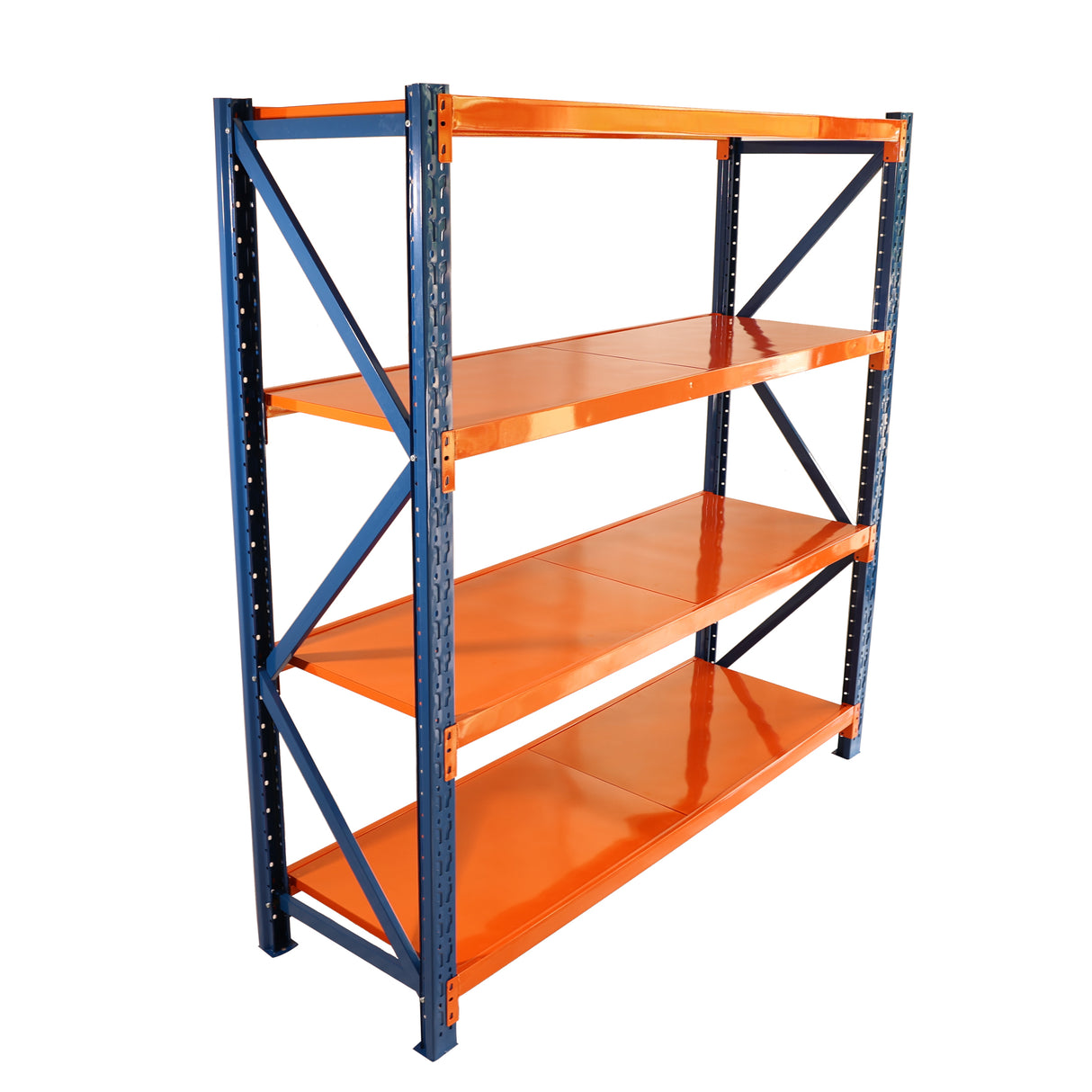 Garage Shelves Heavy Duty 4400 lbs Garage Storage 4 Levels Adjustable Metal Shelving Units Industrial Utility for Commercial Store Tools Gym