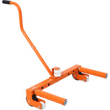 Heavy Duty Adjustable Tire Wheel Dolly for Workshop Garage-Orange