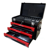 3 Drawers Tool Box with Tool Set Red