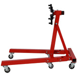 Support moteur bloc véhicule tête rotative pliante en acier 2000 lbs