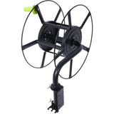 Swivel Hose Reel Wall Mount 180 Degree Pivot Hanger Great for Storage Holder for Garden Heavy Duty Steel