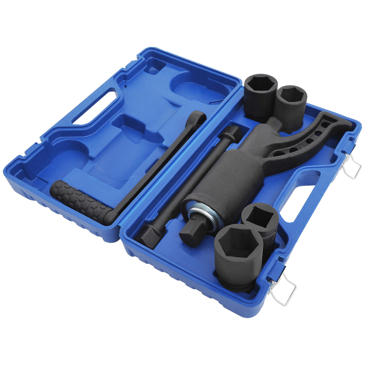 Heavy Duty Torque Multiplier Wrench Set Amplifier Lug Nut Remover 1:64 Labor Saving Wrench Tool na may Carrying Case