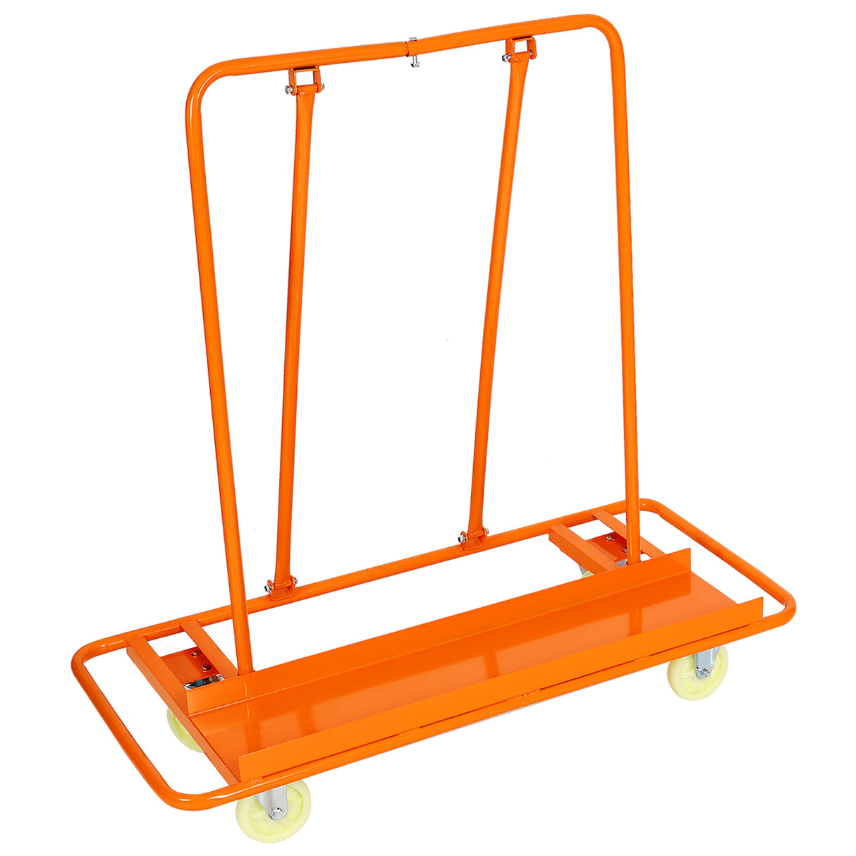 Heavy Duty Drywall Sheet Cart & Panel Dolly 1600lbs Load Capacity Panel Service Casters with Brake